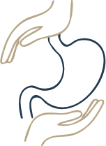 Veranschaulichung der Viszeralen Osteopathie zur Unterstützung der Organfunktion und Verdauung.